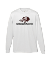 Garden City HS Wrestling Logo - Performance Long Sleeve