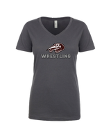 Garden City HS Wrestling Logo - Women’s V-Neck