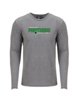 Gardena HS Boys Basketball Bold - Tri Blend Long Sleeve