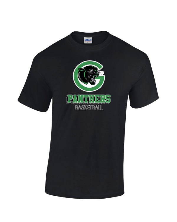 Gardena HS Boys Basketball Shadow - Cotton T-Shirt