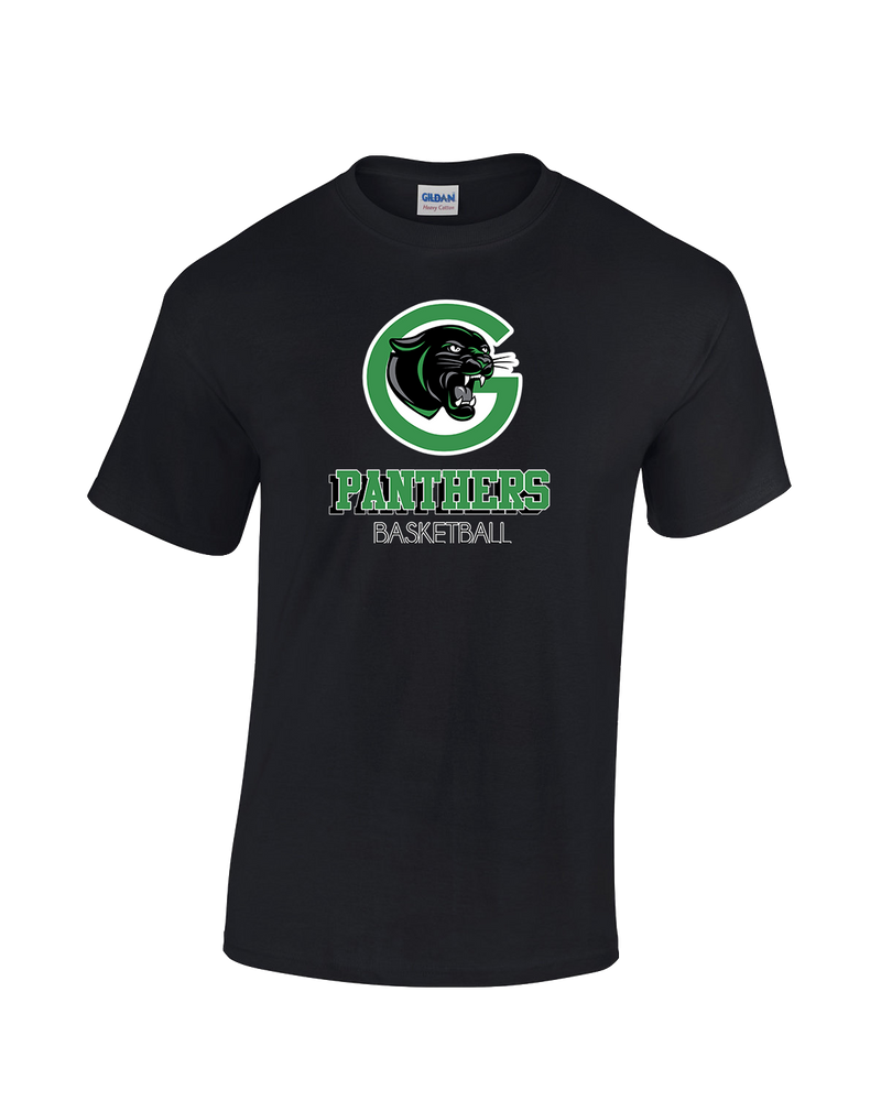 Gardena HS Boys Basketball Shadow - Cotton T-Shirt