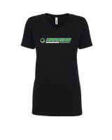 Gardena HS Boys Basketball Switch - Womens V-Neck