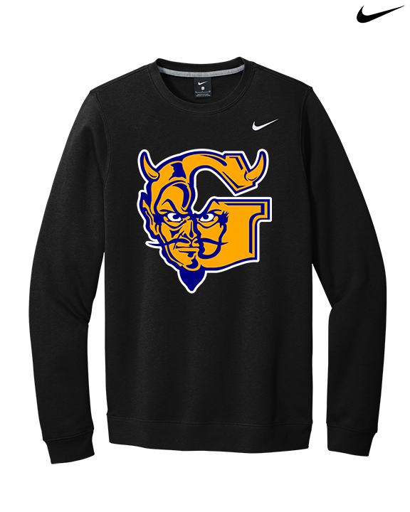 Gaylord HS Cheer Logo 01 - Mens Nike Crewneck