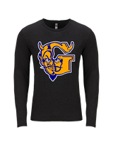 Gaylord HS Cheer Logo 01 - Tri-Blend Long Sleeve