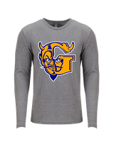 Gaylord HS Cheer Logo 01 - Tri-Blend Long Sleeve
