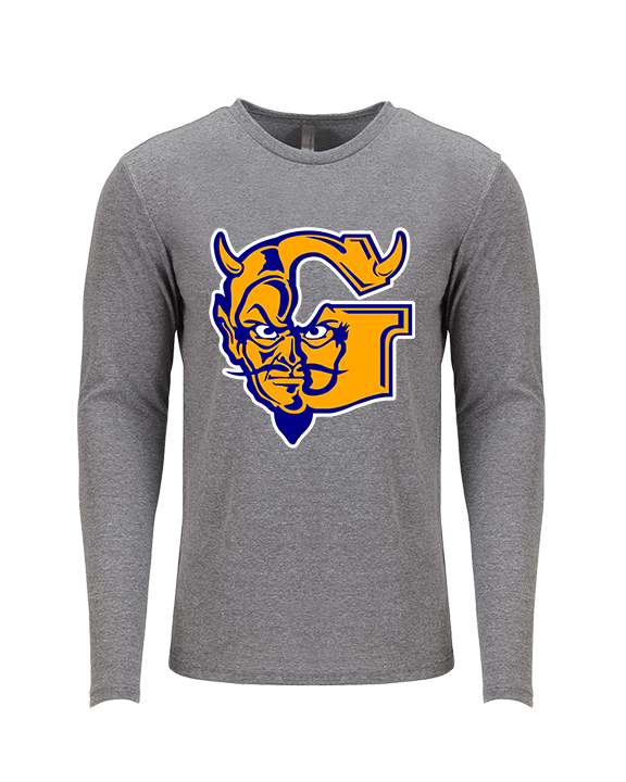 Gaylord HS Cheer Logo 01 - Tri-Blend Long Sleeve