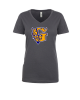 Gaylord HS Cheer Logo 01 - Womens V-Neck