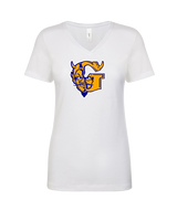 Gaylord HS Cheer Logo 01 - Womens V-Neck