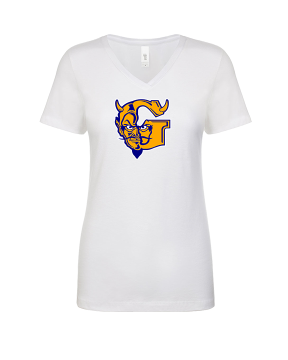 Gaylord HS Cheer Logo 01 - Womens V-Neck