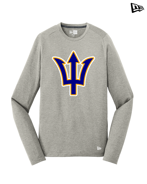 Gaylord HS Cheer Logo 02 - New Era Performance Long Sleeve