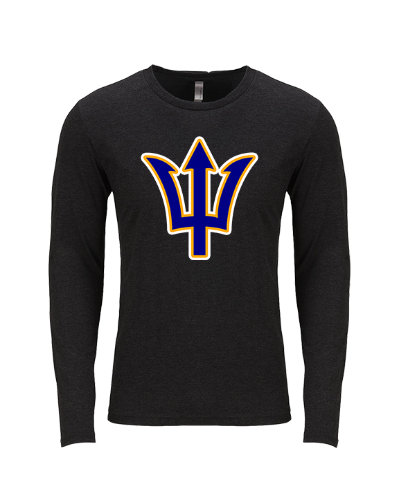 Gaylord HS Cheer Logo 02 - Tri-Blend Long Sleeve
