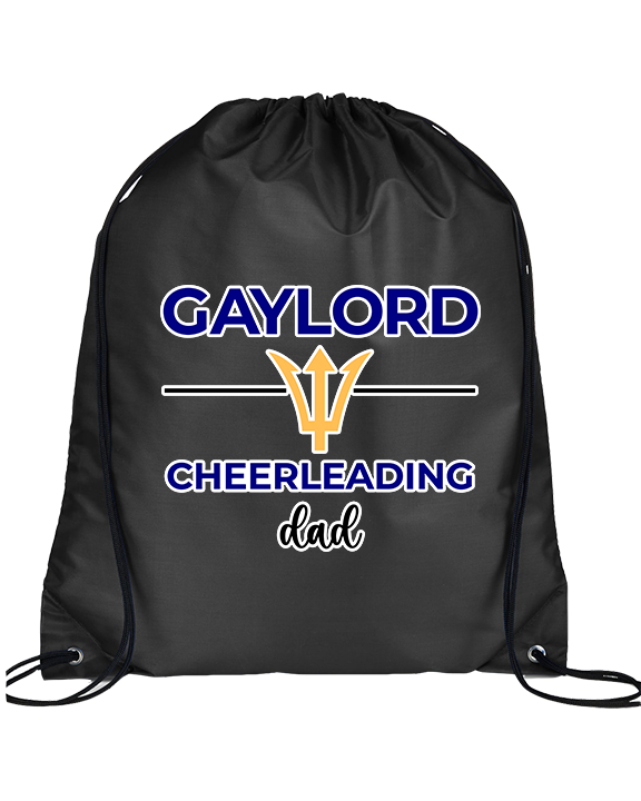 Gaylord HS Cheer New Dad - Drawstring Bag