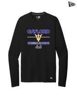 Gaylord HS Cheer New Dad - New Era Performance Long Sleeve