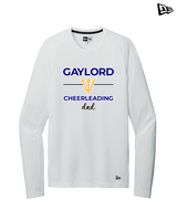 Gaylord HS Cheer New Dad - New Era Performance Long Sleeve