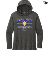 Gaylord HS Cheer New Dad - New Era Tri-Blend Hoodie