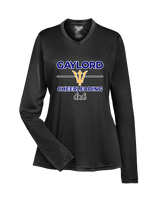 Gaylord HS Cheer New Dad - Womens Performance Longsleeve