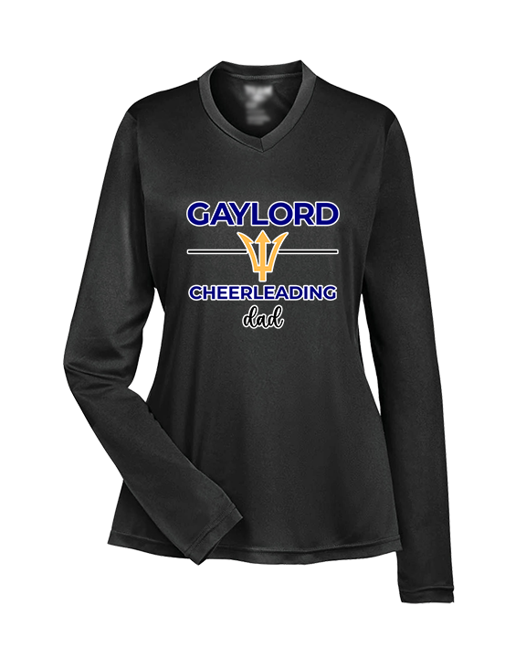 Gaylord HS Cheer New Dad - Womens Performance Longsleeve
