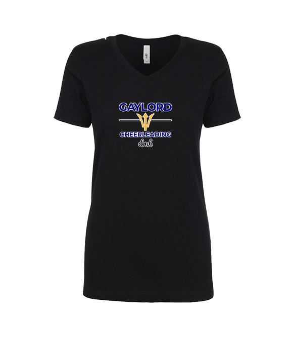 Gaylord HS Cheer New Dad - Womens V-Neck