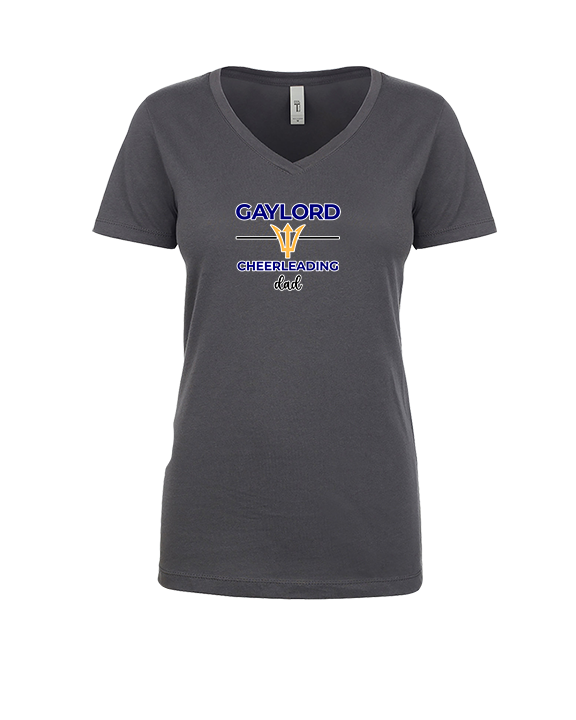 Gaylord HS Cheer New Dad - Womens V-Neck
