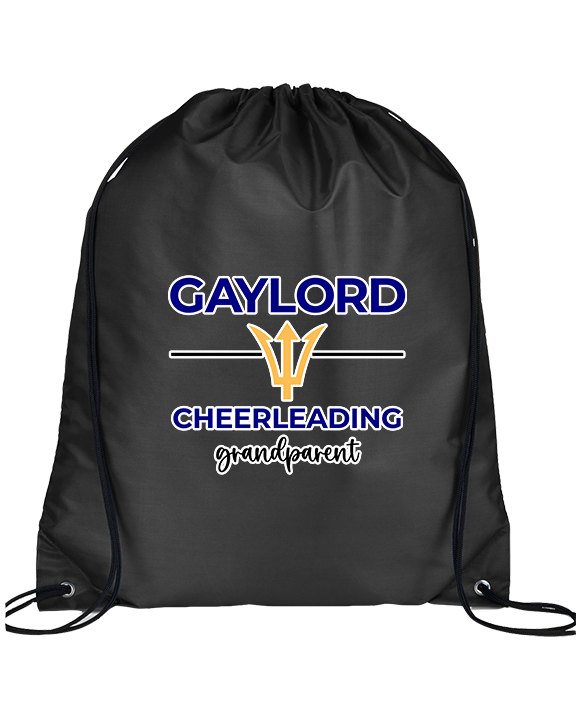 Gaylord HS Cheer New Grandparent - Drawstring Bag