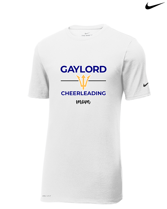 Gaylord HS Cheer New Mom - Mens Nike Cotton Poly Tee