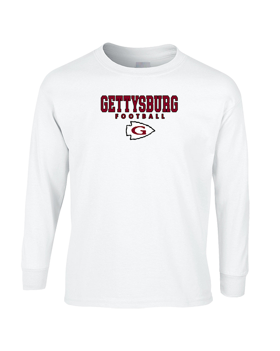 Gettysburg HS Football Block - Cotton Longsleeve