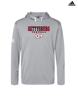 Gettysburg HS Football Block - Mens Adidas Hoodie