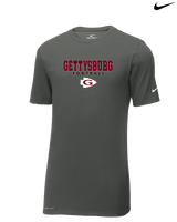 Gettysburg HS Football Block - Mens Nike Cotton Poly Tee