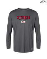 Gettysburg HS Football Block - Mens Oakley Longsleeve