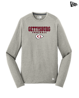 Gettysburg HS Football Block - New Era Performance Long Sleeve
