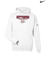 Gettysburg HS Football Block - Nike Club Fleece Hoodie