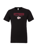 Gettysburg HS Football Block - Tri-Blend Shirt