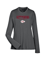 Gettysburg HS Football Block - Womens Performance Longsleeve
