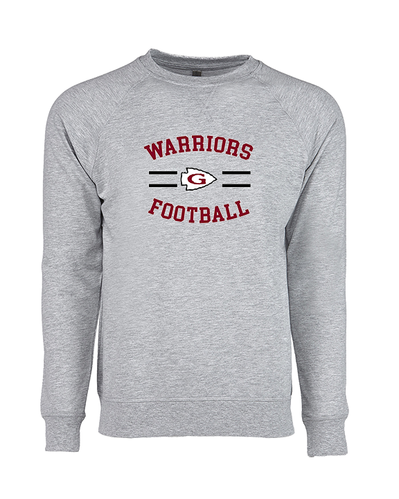 Gettysburg HS Football Curve - Crewneck Sweatshirt