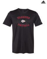 Gettysburg HS Football Curve - Mens Adidas Performance Shirt
