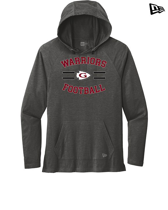 Gettysburg HS Football Curve - New Era Tri-Blend Hoodie