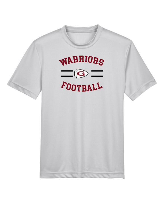 Gettysburg HS Football Curve - Youth Performance Shirt