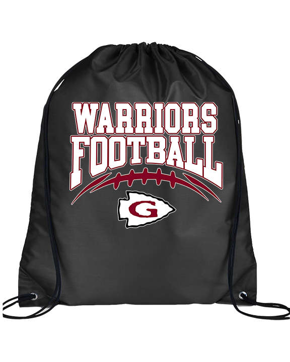 Gettysburg HS Football Football - Drawstring Bag