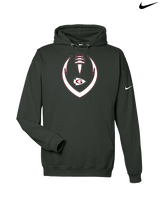 Gettysburg HS Football Full Football - Nike Club Fleece Hoodie