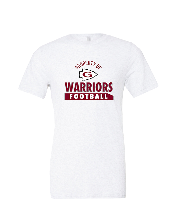 Gettysburg HS Football Property - Tri-Blend Shirt