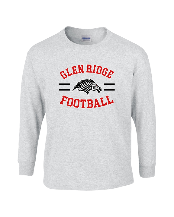 Glen Ridge HS Football Curve - Cotton Longsleeve