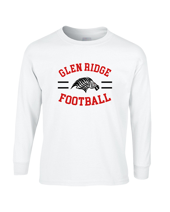 Glen Ridge HS Football Curve - Cotton Longsleeve