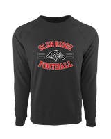 Glen Ridge HS Football Curve - Crewneck Sweatshirt