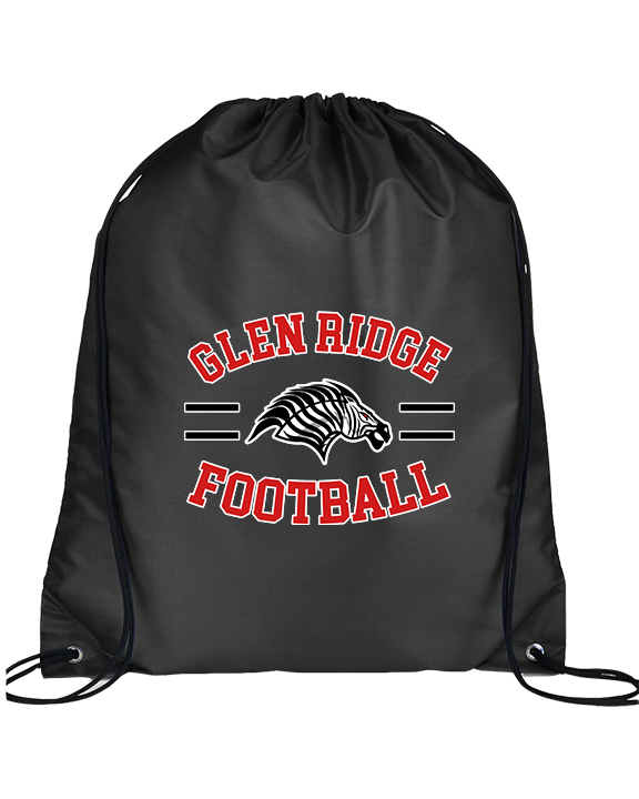 Glen Ridge HS Football Curve - Drawstring Bag