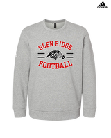 Glen Ridge HS Football Curve - Mens Adidas Crewneck