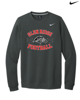 Glen Ridge HS Football Curve - Mens Nike Crewneck