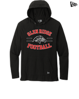 Glen Ridge HS Football Curve - New Era Tri-Blend Hoodie