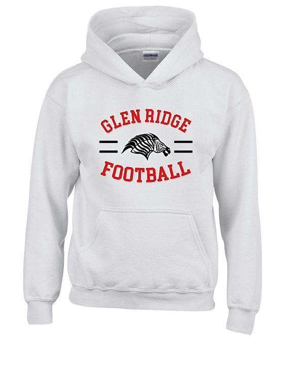 Glen Ridge HS Football Curve - Unisex Hoodie
