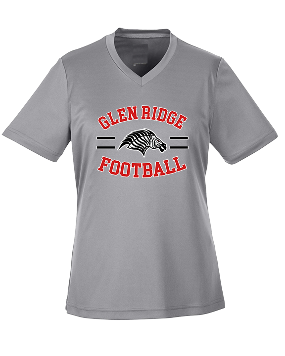 Glen Ridge HS Football Curve - Womens Performance Shirt