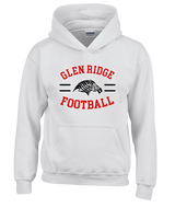 Glen Ridge HS Football Curve - Youth Hoodie